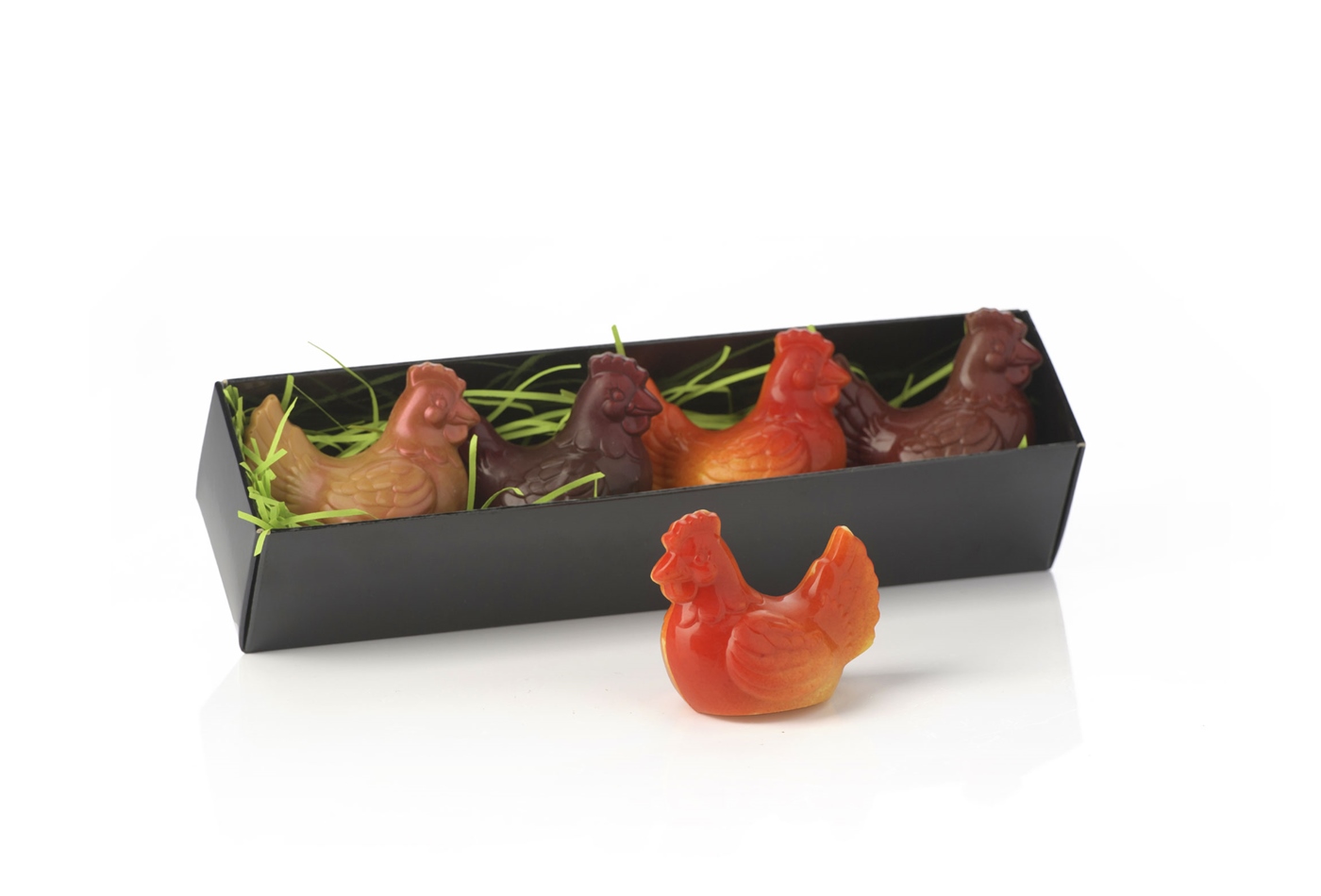 Réglette de 4 mini Poules